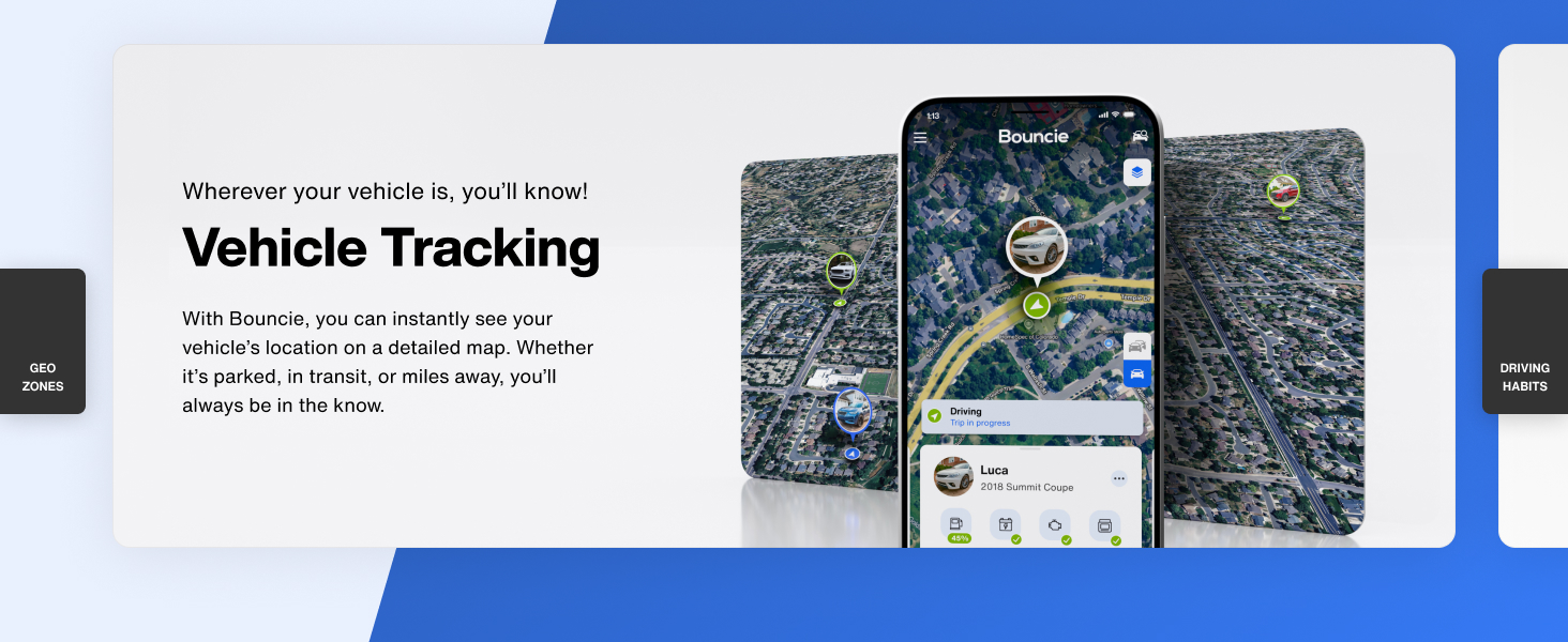 Bouncie GPS Tracker for Vehicles with Real-Time Location