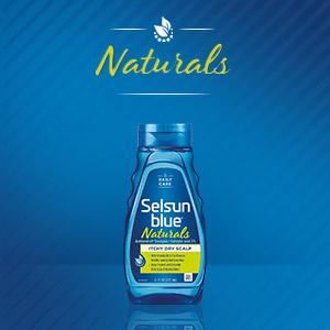 Selsun Blue Naturals Itchy Dry Scalp Antidandruff Shampoo, 11 fl. oz.