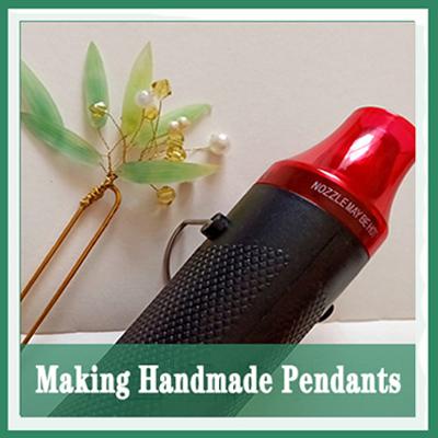 Urban Box 300W Mini Heat Gun for Crafts - Dual-Temperature Epoxy Resin Bubble Buster, Embossing Tool, Shrink Wrap, Drying Crafts, and Tumbler Painting