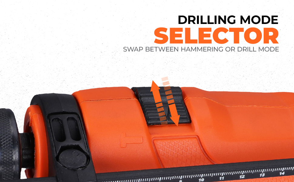 BLACK+DECKER HD555KMPR-B1 100 Pc 13MM 550W HAMMER DRILL & HANDTOOL KIT(Incl. Hammer, Screwdriver, Pliers, Wrench, SideHandle, Depth Gauge,Drill Bits & Accessories, Ideal for Home,DIY &Professional Use