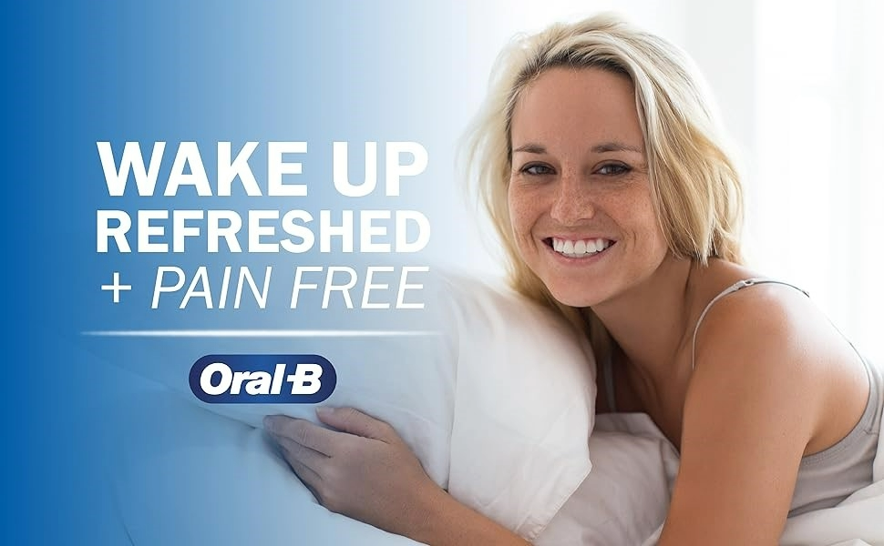 Oral-B Mouth Guard for Grinding Teeth at Night - Nighttime Dental Guard – Moldable Night Guard with Scope Mint Flavor – Less Than 3-Minutes for Custom Teeth Protection