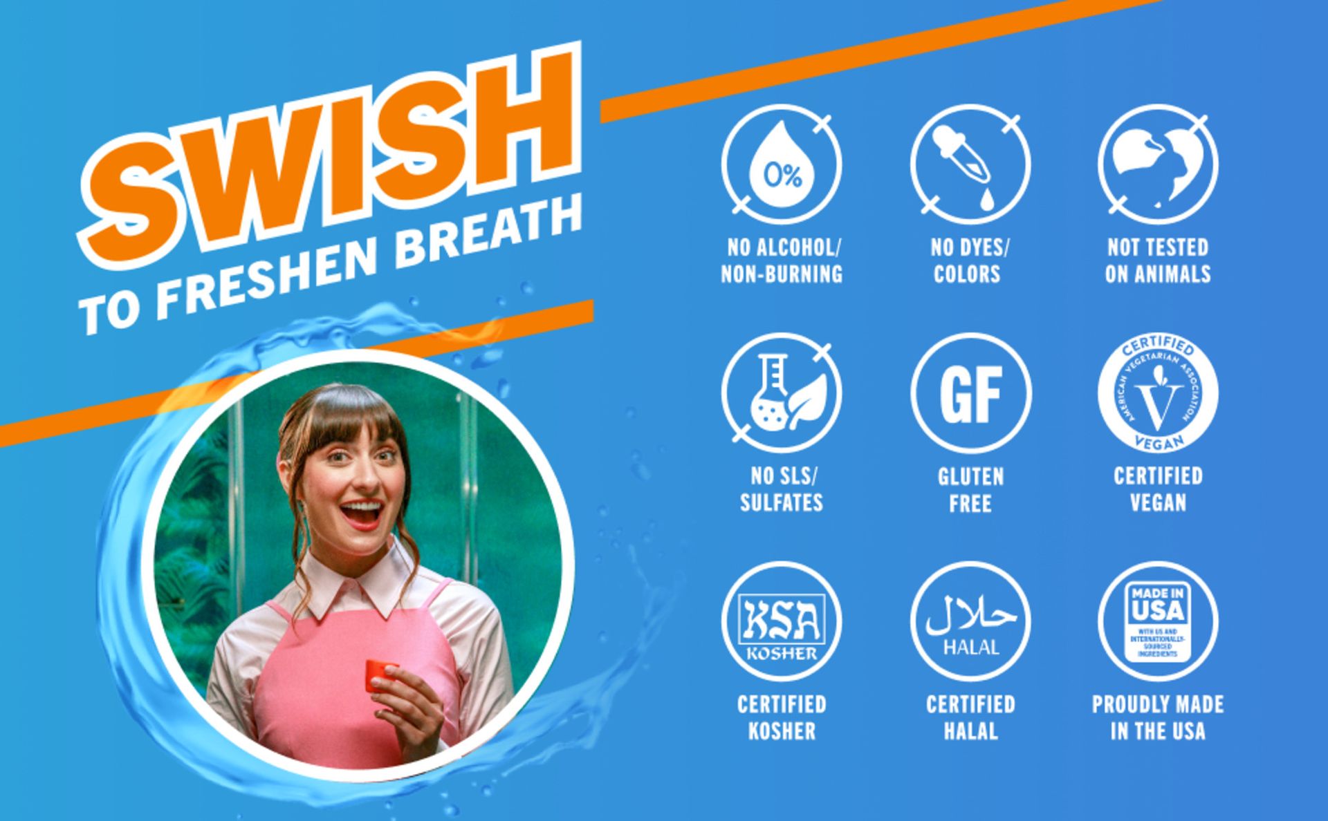 TheraBreath Fresh Breath Mouthwash, Icy Mint Flavor, Alcohol-Free, 16 Fl Oz (Pack of 2)
