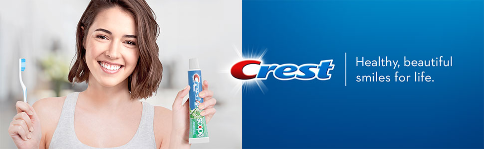 Crest + Scope Whitening Toothpaste - Pack of 3, 5.4 Oz Tubes - Anticavity Fluoride Toothpaste, Fresh Breath, Kills Germs - Tartar Protection, Enamel Protection - Minty Fresh Flavor