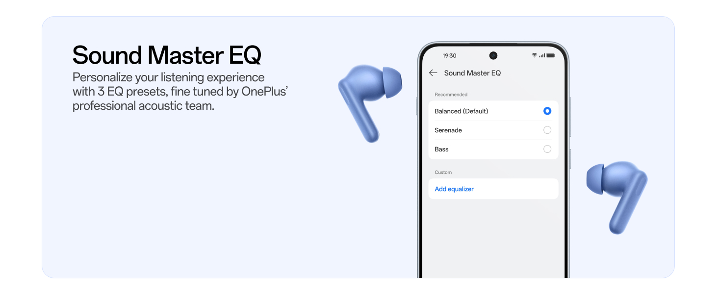 OnePlus Nord Buds 3r TWS Earbuds up to 54 Hours Playback, 2-mic Clear Calls, 3D Spatial Audio, AI Translation, 12.4mm Drivers, Dual-Device Connectivity, 47ms Low Latency - Aura Blue