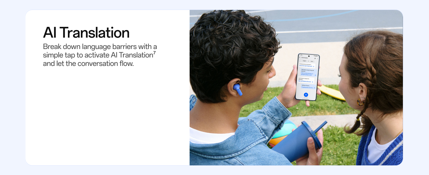 OnePlus Nord Buds 3r TWS Earbuds up to 54 Hours Playback, 2-mic Clear Calls, 3D Spatial Audio, AI Translation, 12.4mm Drivers, Dual-Device Connectivity, 47ms Low Latency - Aura Blue