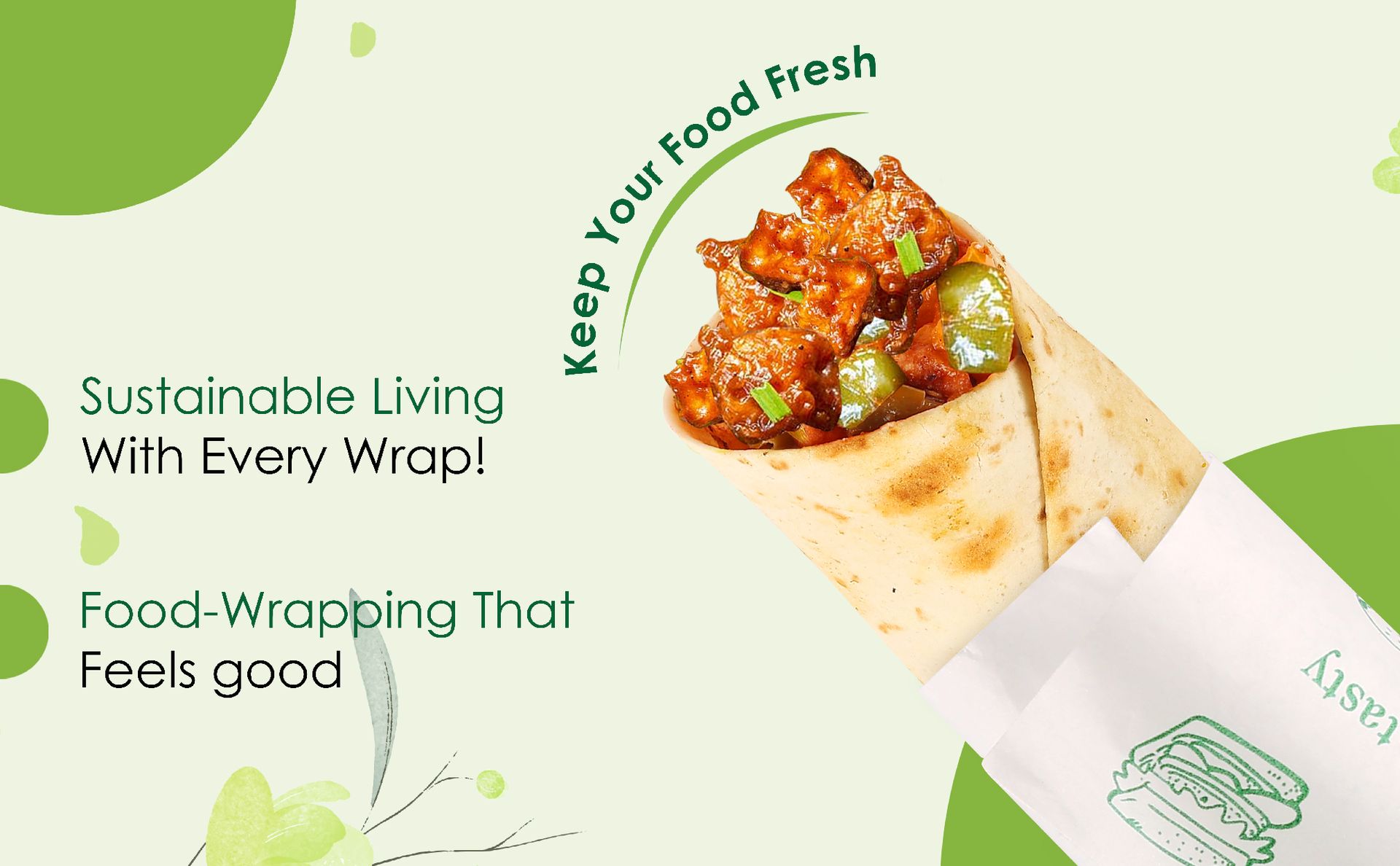 EUROWRAP Food Wrapping Butter Paper 10 Mtr (8+2) | Extra Thick Food Grade Wrap for Cooking, Baking, Packing, Serving & Roti | Non-Stick Multipurpose Parchment Paper | Kitchen Essentials