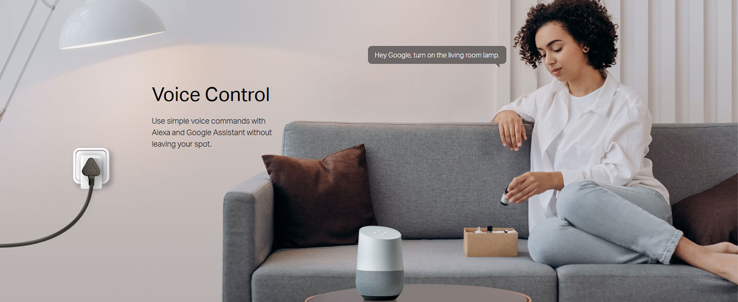 Tapo P110 16A Wi-Fi Smart Plug with Energy Monitoring, Suitable for High-Power Appliances & Microwave Ovens, Remote Control, Timer & Schedule, Works with Alexa, Assistant, Apple Home