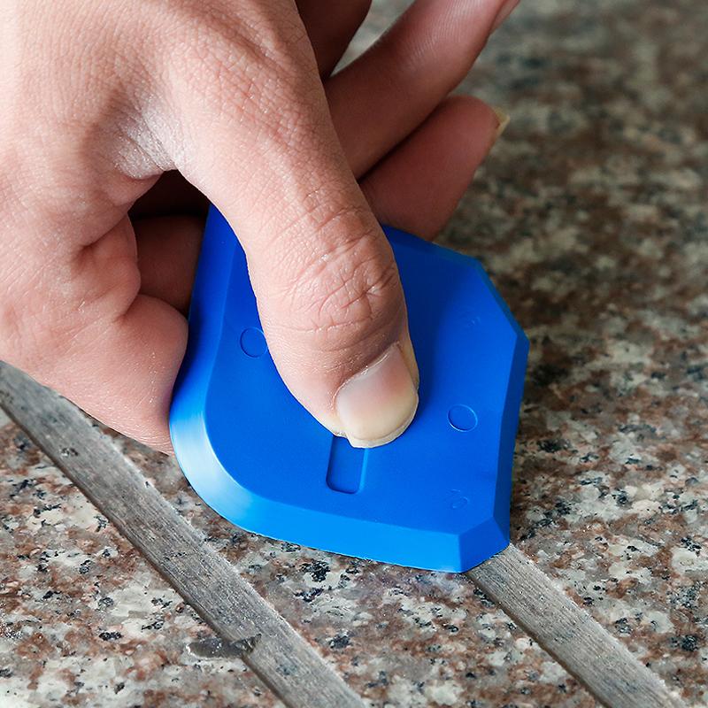 King&Charles Silicone Caulking Tool Kit, 3in1 Caulk&Grout Remover Tool
