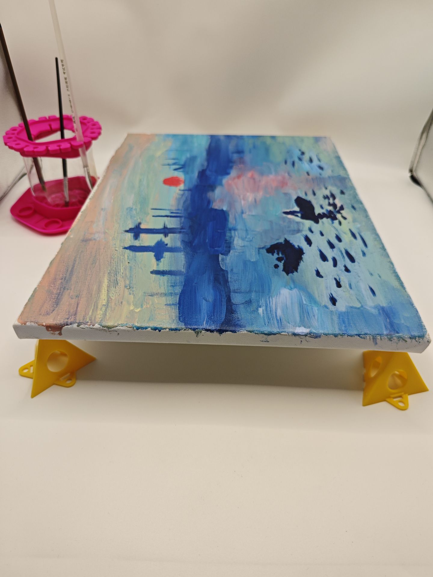 FDKJEJC 36 Painters PyramidStands - Paint Triangle Stands，Paint Stands for Painting，Mini Cone Paint Stands for Cabinet and Door Risers Support (20)