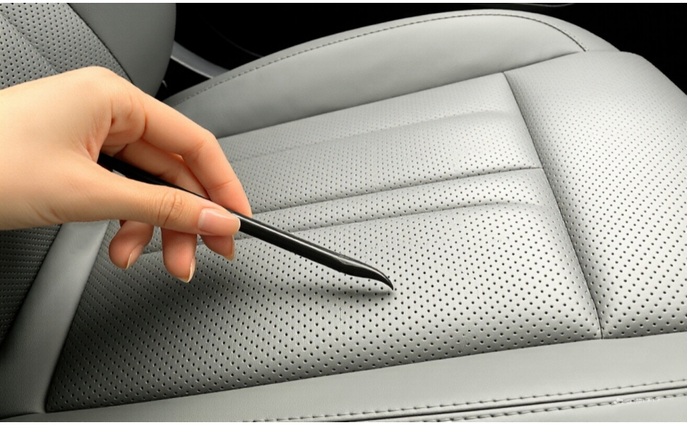 Plastic Scraper Multi-Purpose Scraper Non-Scratch Cleaning Tool Car Detailing kit,Easy to Clean Small and Narrow Spaces and Gaps, Perfect to Remove Labels, Dirt, Cleaning Car Interior Details