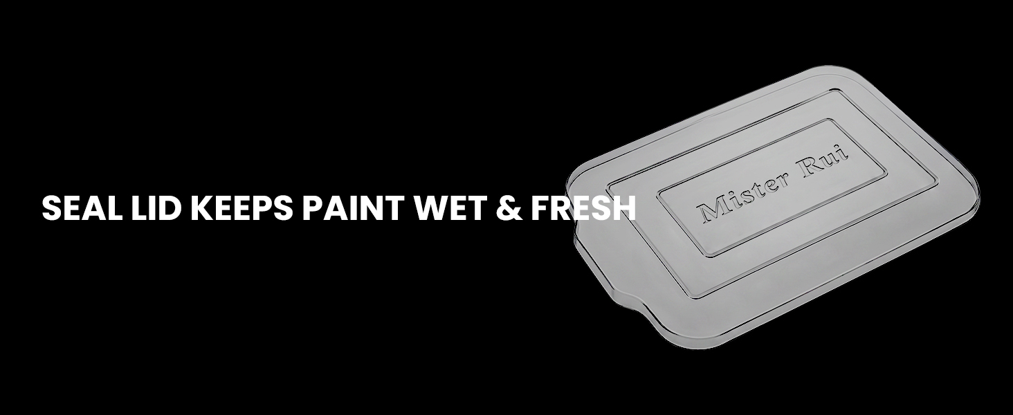 Mister Rui 18 Pack 9 Inch Paint Tray with 15 Liners & 2 Covers