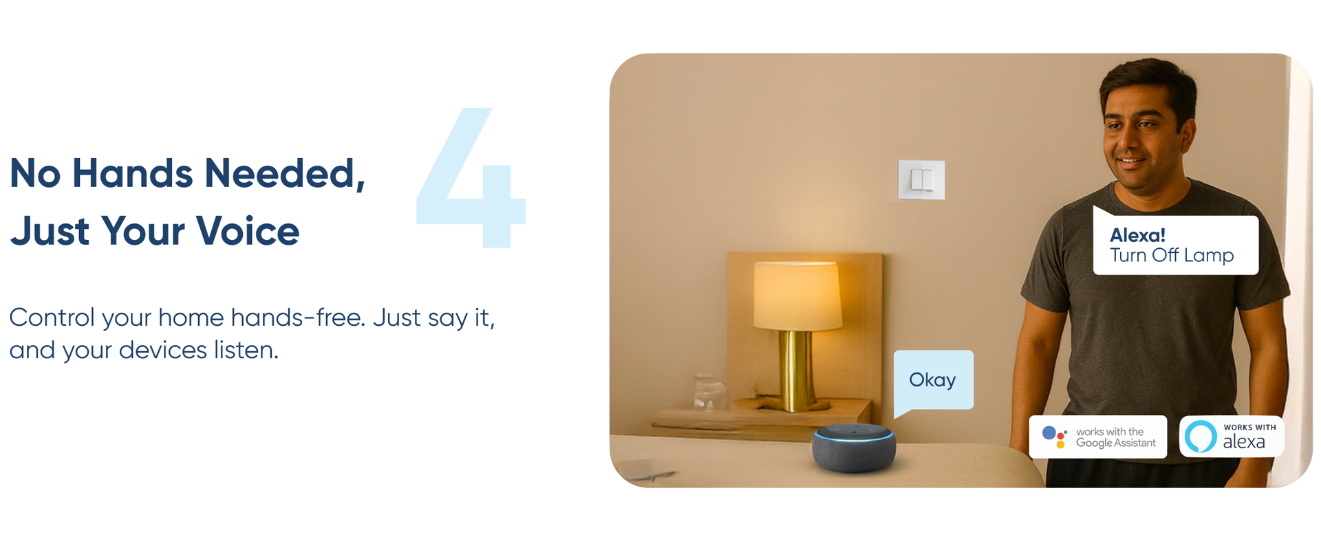 AZIOT 2 Node Smart Switch - WiFi/Bluetooth Communication - Made in India - Timer Function - Works with Home and Alexa… (2 Node)