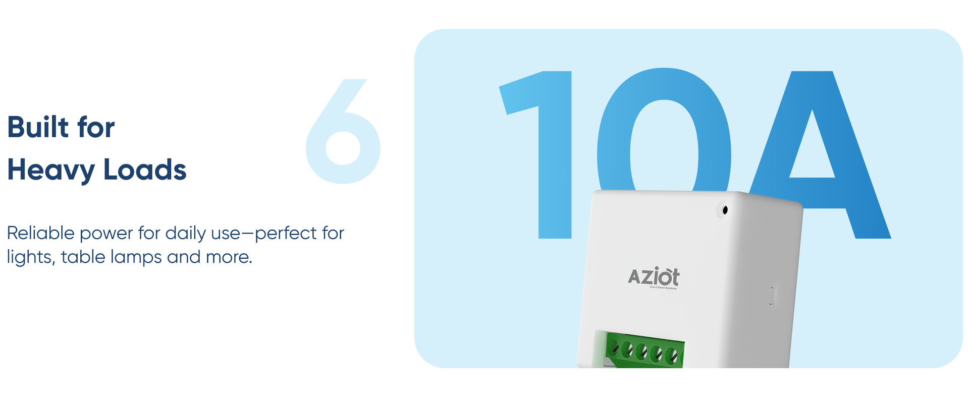 AZIOT 2 Node Smart Switch - WiFi/Bluetooth Communication - Made in India - Timer Function - Works with Home and Alexa… (2 Node)