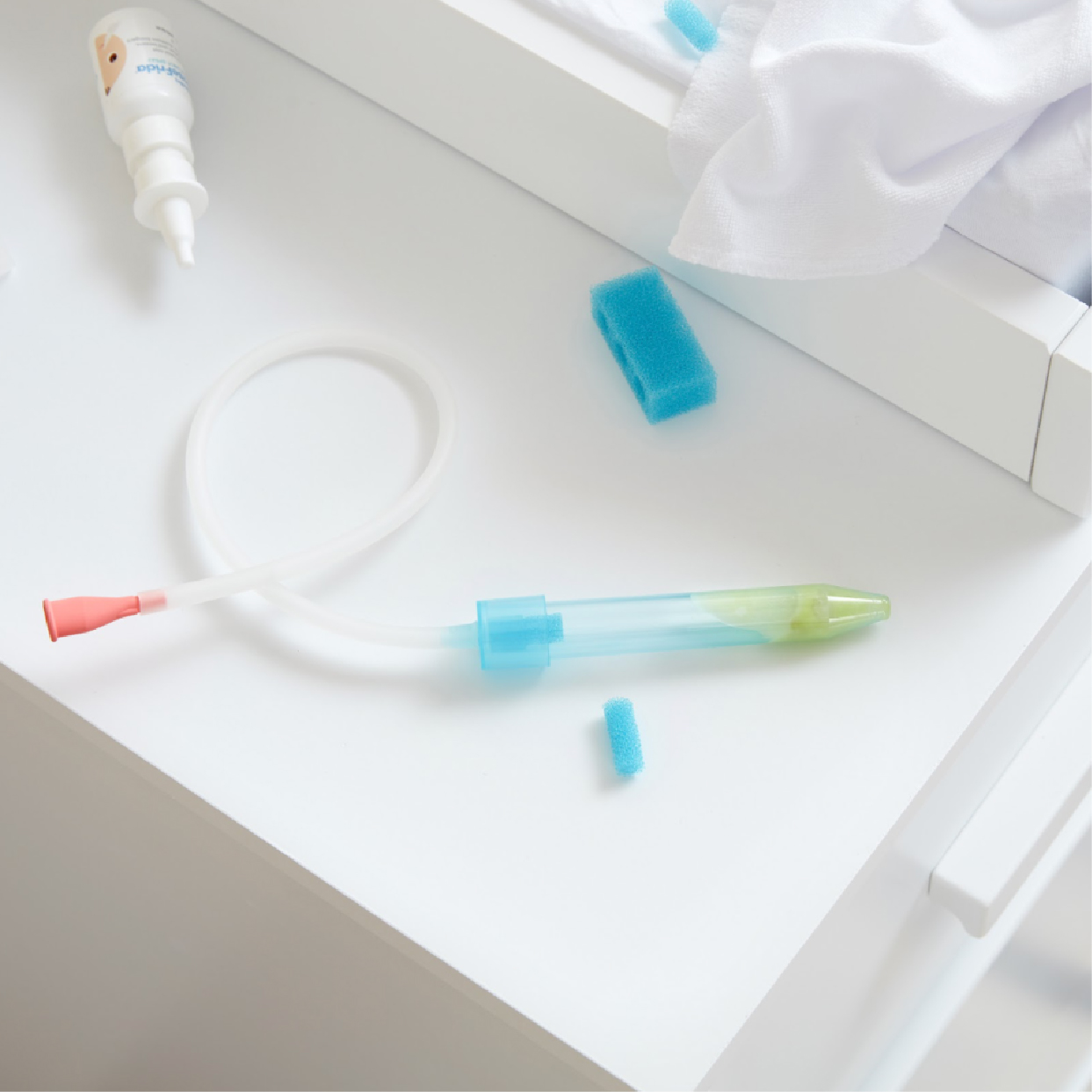 Frida Baby NoseFrida SnotSucker Nasal Aspirator for Baby, 4 Hygiene Filters