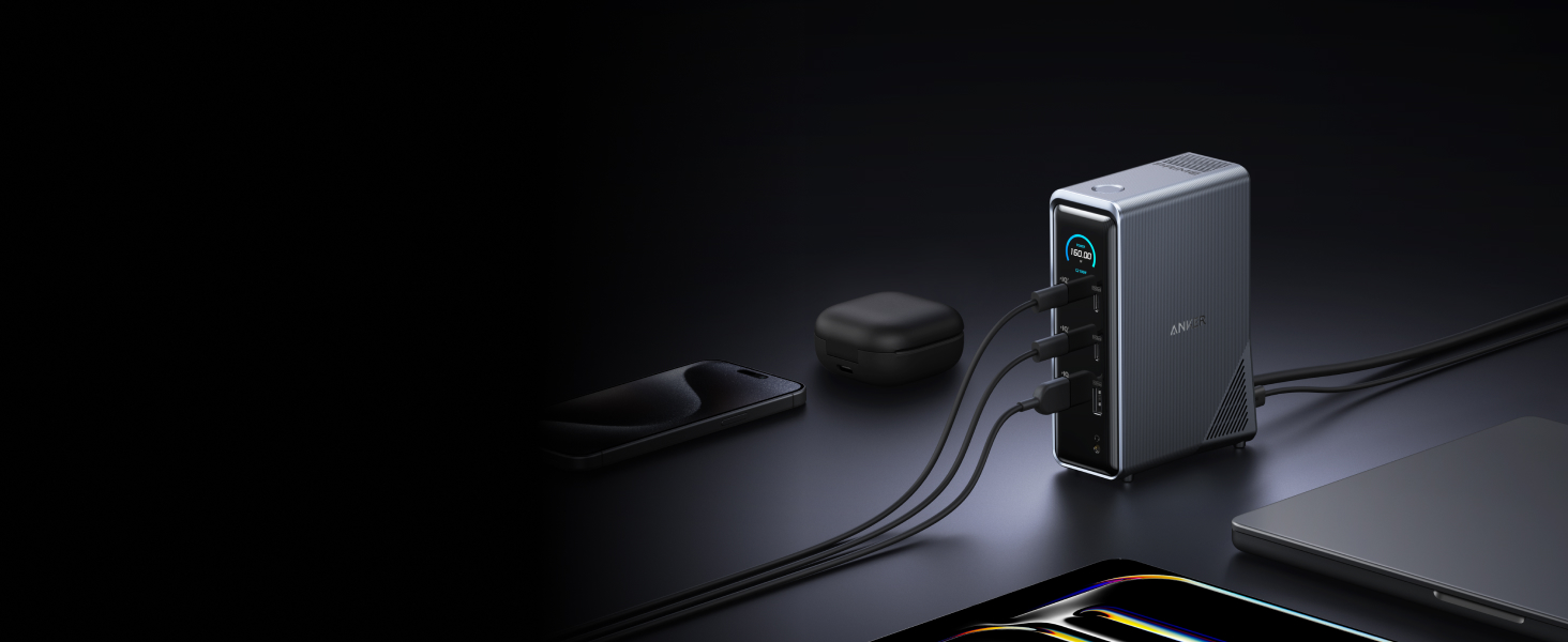 Anker USB-C Hub, 8-in-1 Multiport Ethernet Adapter with 4K@60Hz HDMI Port