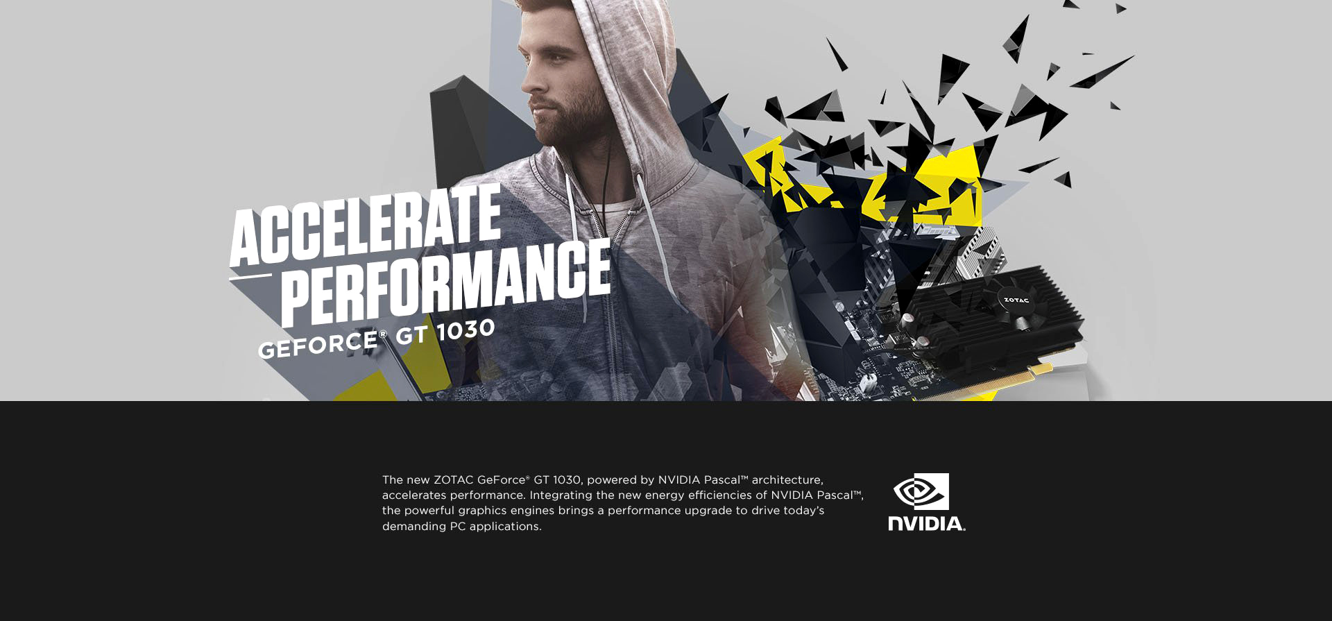 ZOTAC Gaming GeForce GT 1030 GDDR5 2GB 64bit PCIe 3.0 Graphics Card with 1468 Mhz Boost Clock & 5 Years Warranty (2 Years Warranty + 3 Years Extended Warranty)