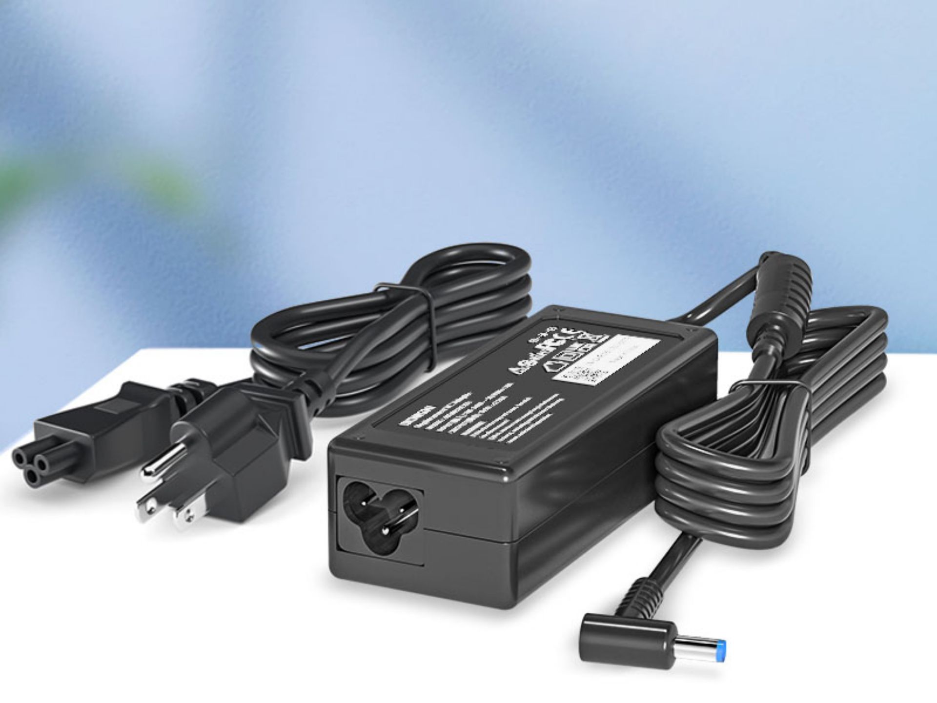 65W 19.5V 3.33A Blue Tip Charger Compatible with HP Pavilion Laptop Charger