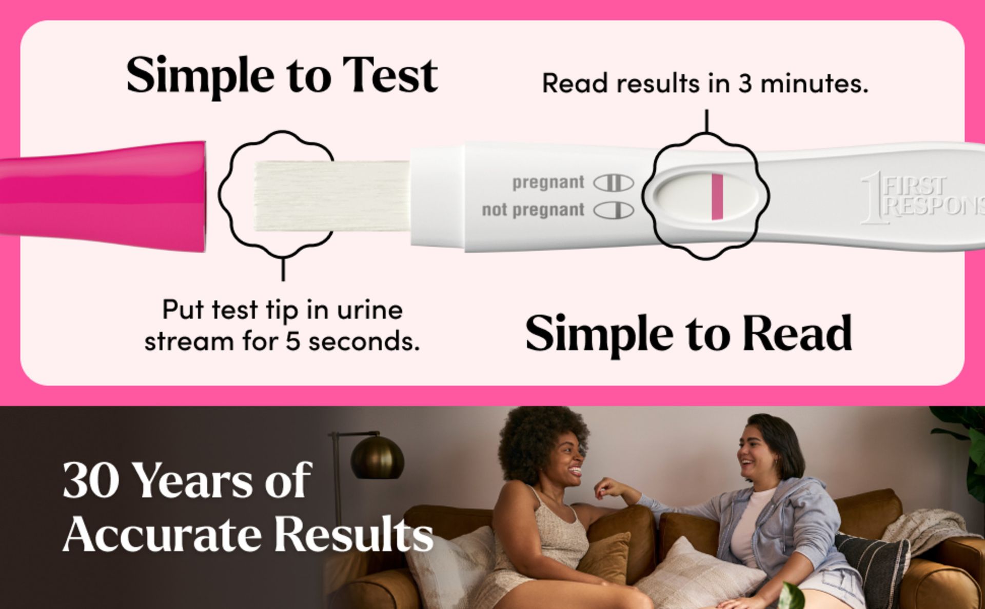 First Response Early Result Pregnancy Test, 3 Pack (Packaging & Test Design May Vary)