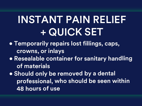 DenTek Temparin Max Advanced Tooth Repair Kit, 13+ Repairs per Kit, 6 Kits
