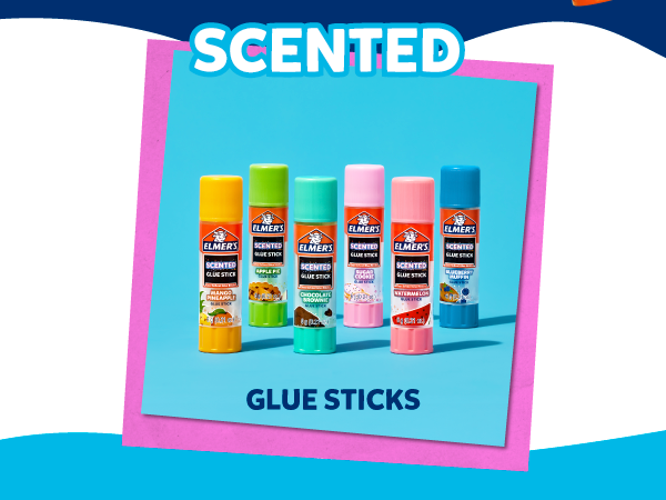 Elmer's Disappearing Purple School Glue Sticks, Washable, 7 Grams, 60 Count - Back to School Supplies, Classroom Pack, #1 Teacher Brand