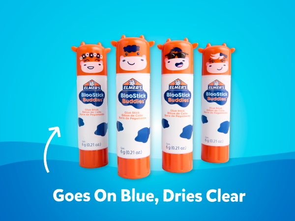 Elmer's Disappearing Purple School Glue Sticks, Washable, 7 Grams, 60 Count - Back to School Supplies, Classroom Pack, #1 Teacher Brand