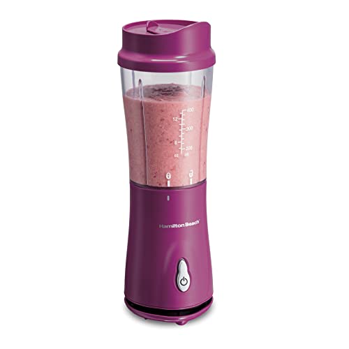 Hamilton Beach Portable Blender for Smoothies With 14 oz. Travel Jar