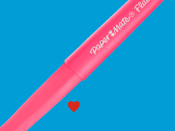 Paper Mate Flair Felt Tip Pens, Medium Point, Assorted Colors, 24 Count - Home, Office, Back to School, Teacher Supplies