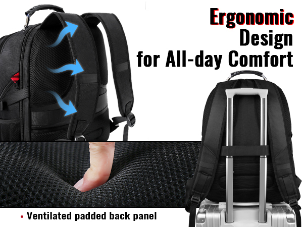 YOREPEK Large Laptop Backpack for Men, Heavy Duty Travel Backpack