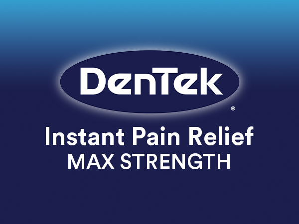 DenTek Instant Oral Pain Relief Kit with Benzocaine, 50 Treatments