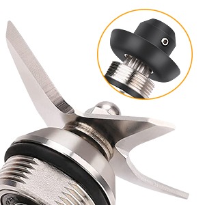 Blender Blade Replacement Part for Vitamix Replacement Blade Assembly - Stainless Steel Wet Blade Compatible with 5200 Series Blender Mixer 64oz & 32oz Containers