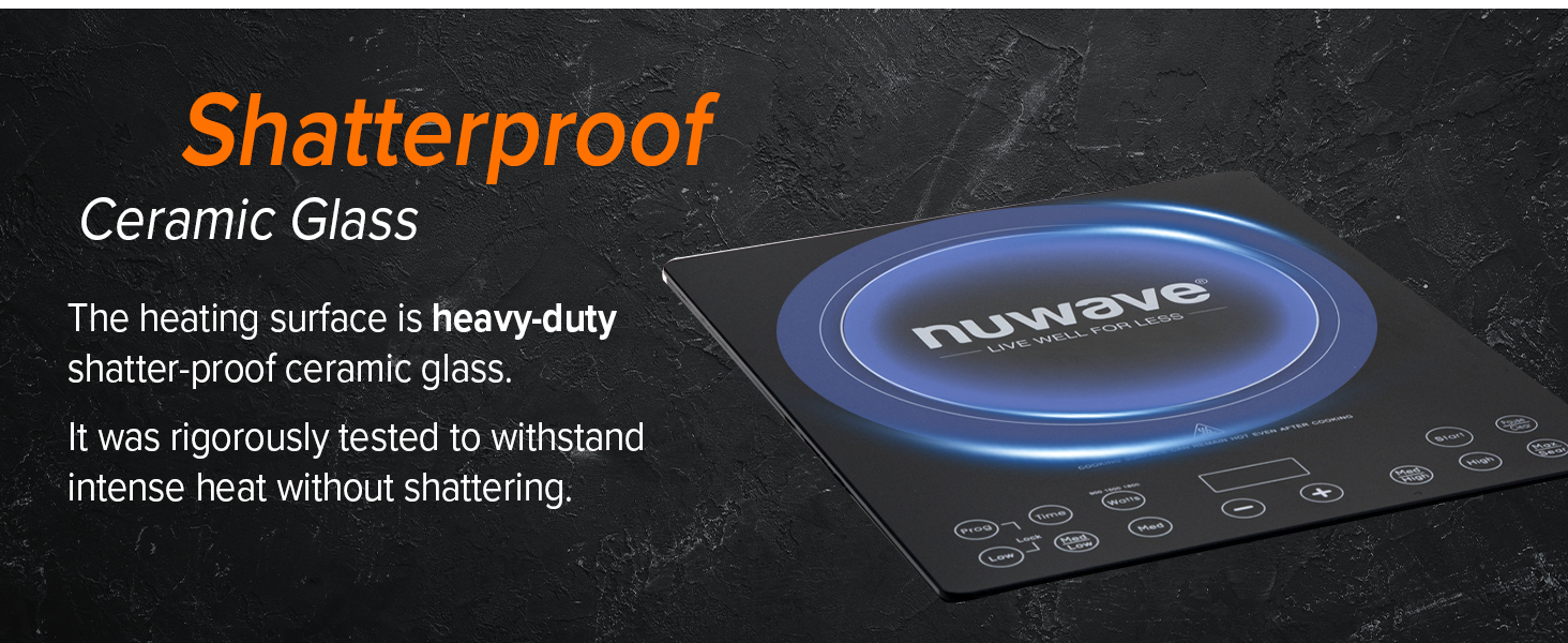 Nuwave Pro Chef Induction Cooktop, Commercial-Grade Portable Burner