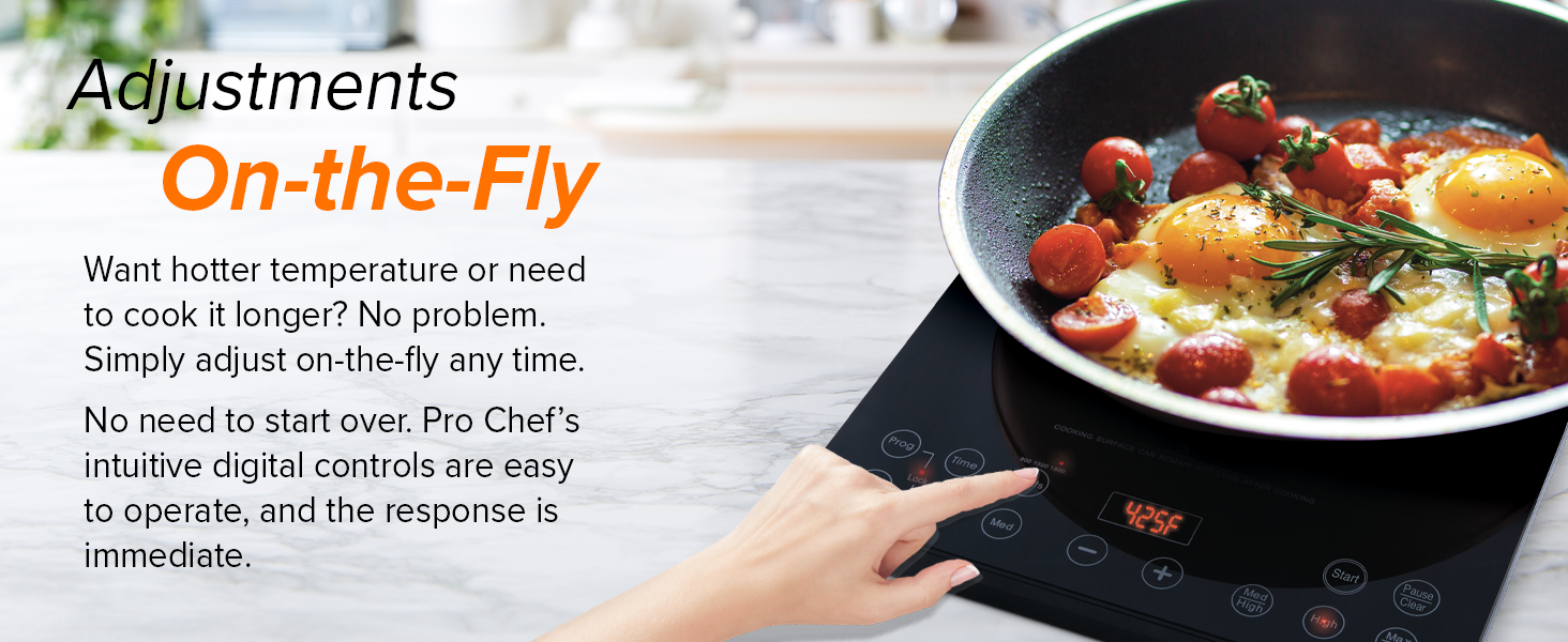 Nuwave Pro Chef Induction Cooktop, Commercial-Grade Portable Burner