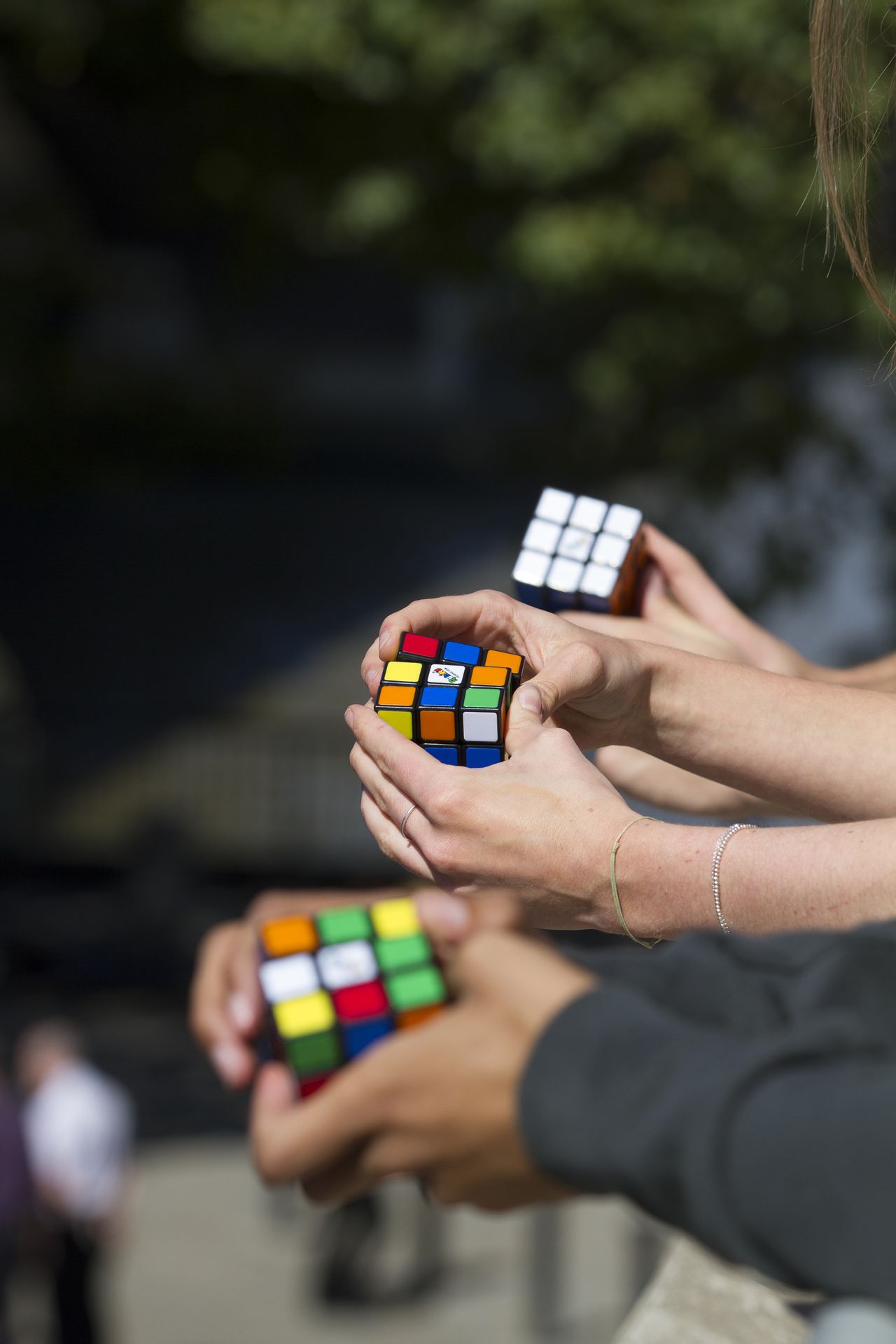 Rubik's Cube The Original 3x3 Puzzle Cube & Brain Teaser Fidget Toy