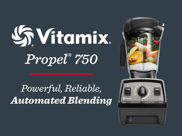 Vitamix Propel Series 750 Professional-Grade Blender, 4 Programs, Black