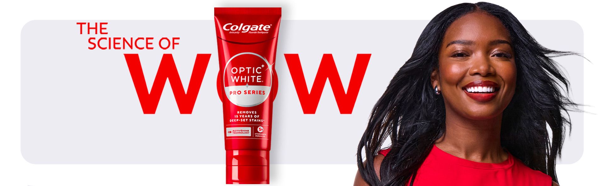 Colgate Optic White Pro Series High Impact White Toothpaste, 3 Pack, 3.0 oz