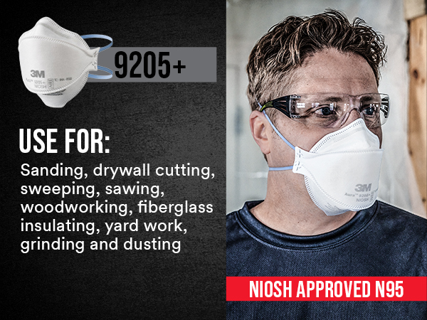 3M 8511 Paint Sanding Valved N95 Cool-Flow Respirator, 10-Pack