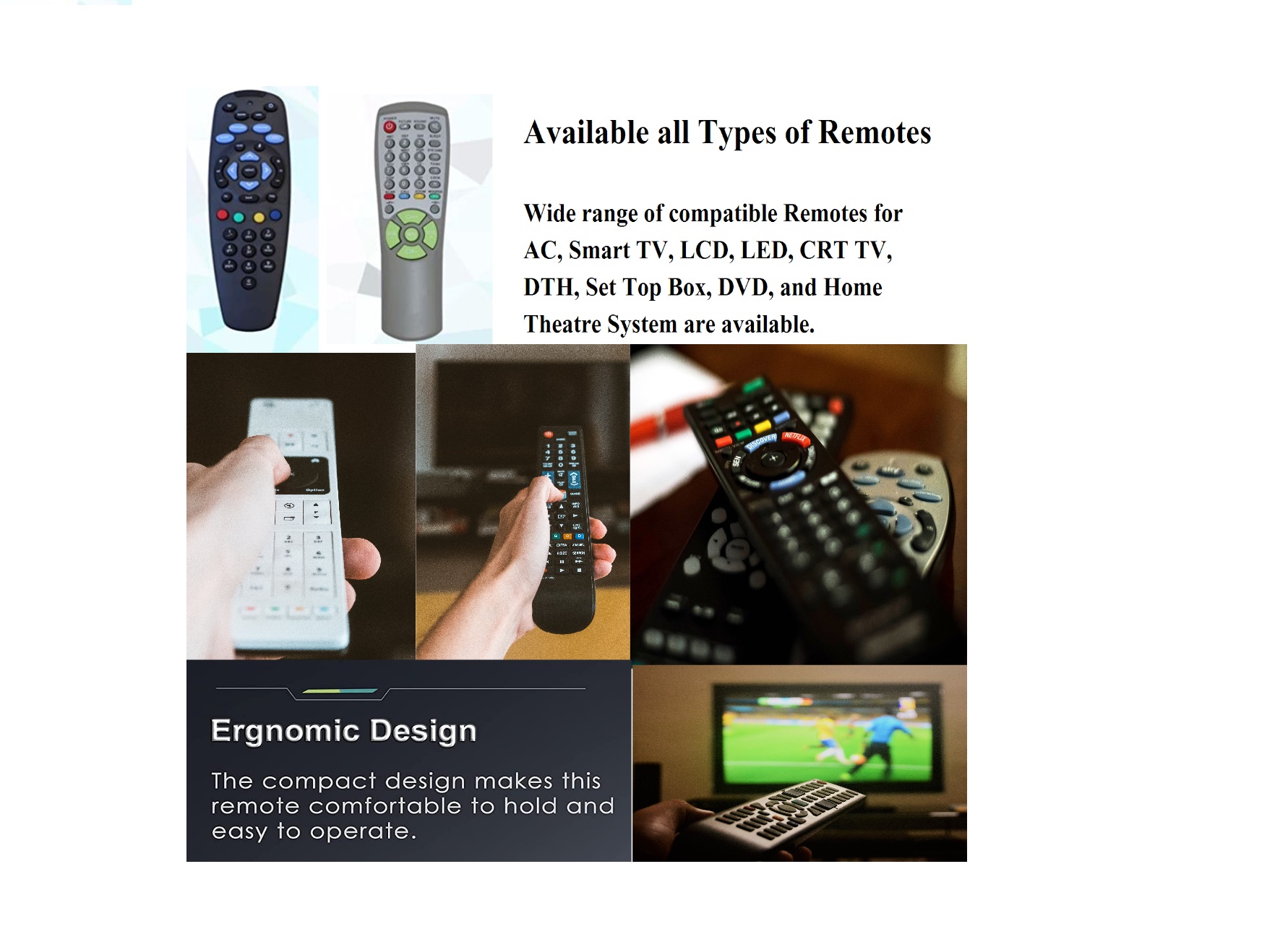 VNQ Ac Remote Compatible for O General Ac Remote (Raj1E), Your Old Remote Must be Exactly Same