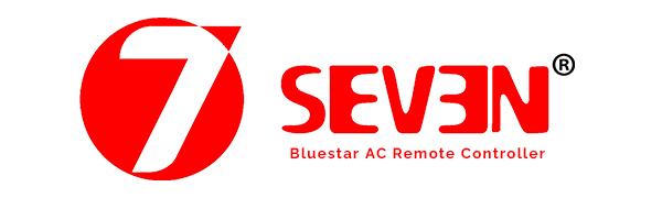 7SEVEN® Compatible with Blue Star AC Remote Control 226 Model Suitable for WIA418LL FS318DLTU 1.5 Ton Spilt and Window Inverter Air Conditioner – Match Keys Exactly with Existing Bluestar AC Remote