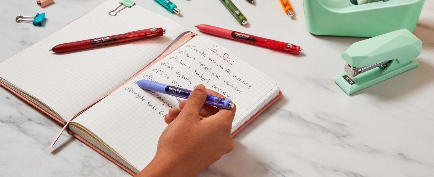 Paper Mate InkJoy Gel Pens, Assorted, Medium Point (0.7mm), 14 Count - Smooth Writing, Back to School, Teacher Supplies, Journaling, Note-Taking, Doodling