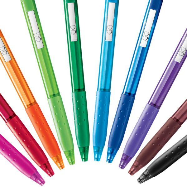 Paper Mate InkJoy 300RT Retractable Ballpoint Pens, Medium Point (1.0mm), Black, 24 Count