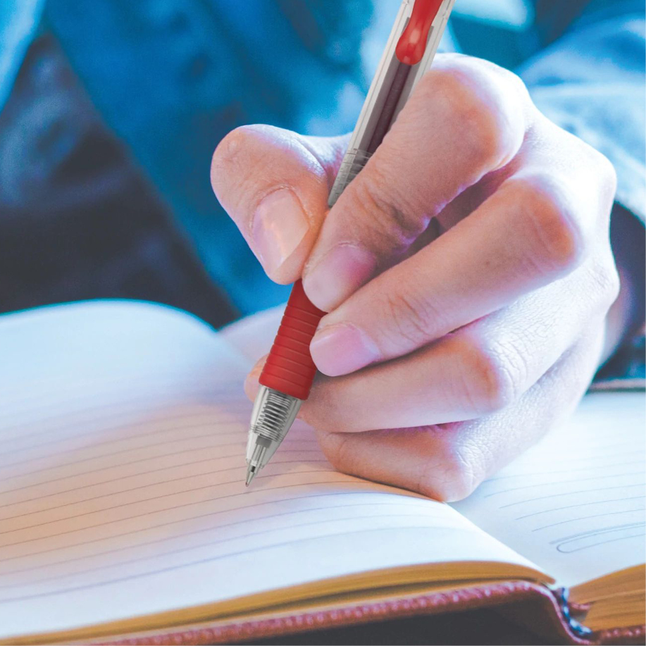 PILOT G2 Premium Gel Pens, Bold Point 1.0mm, Black/Blue/Red Ink, Tub of 36