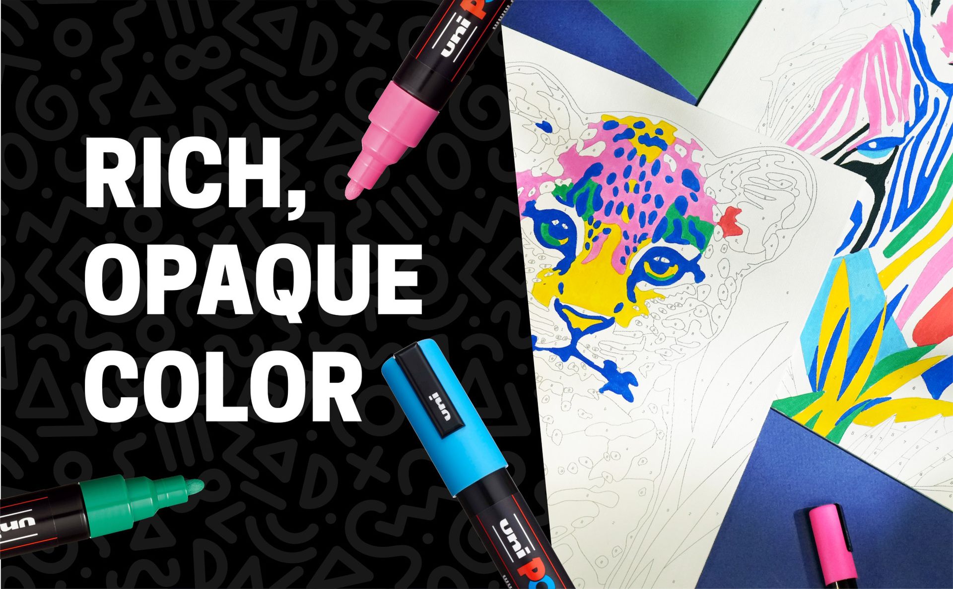 POSCA® PC-5M Water-Based Acrylic Paint Markers, Medium Tip, 8 Count