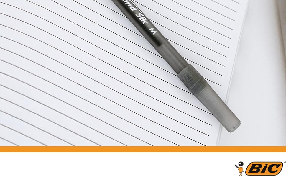BIC Round Stic Xtra Life Ballpoint Pen, 1mm Medium Point, Pack of 240