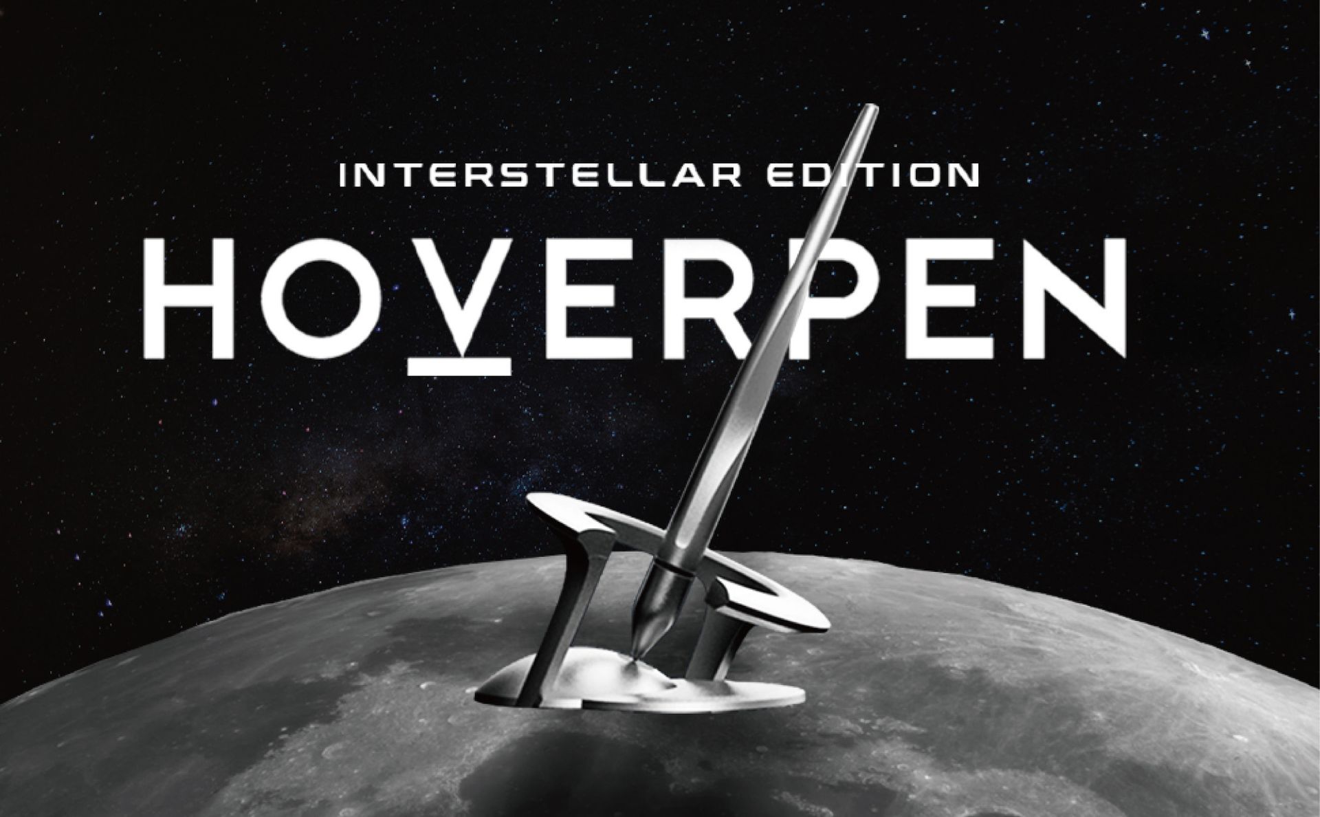 novium Hoverpen Interstellar - Space Black, Ballpoint Pen