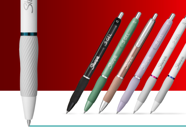 Sharpie S-Gel Pens, Medium Point (0.7mm), Black Gel Ink, 36 Count - Writing, Note-Taking, Office Supplies, No Smear, No Bleed