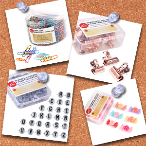 Push Pins 600 Count, Standard Clear Thumb Tacks Steel Point and Clear Plastic Head