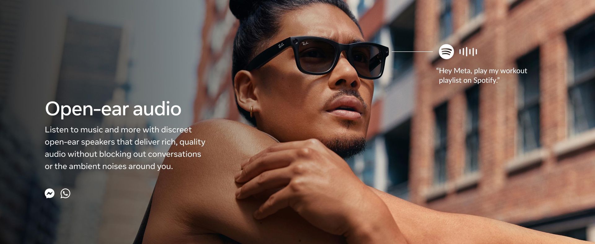 Ray-Ban Meta (Gen 1), Wayfarer, Large Shiny Black | Smart AI Glasses for Men, Women. 12 MP Ultra-Wide Camera, Open-Ear Speakers for Audio, Video Recording and Bluetooth. Clear Lenses. Wearable Tech.
