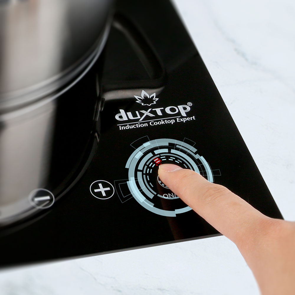 Duxtop Built-in Induction Cooktop, Portable Induction Burner 1800W 8600BI