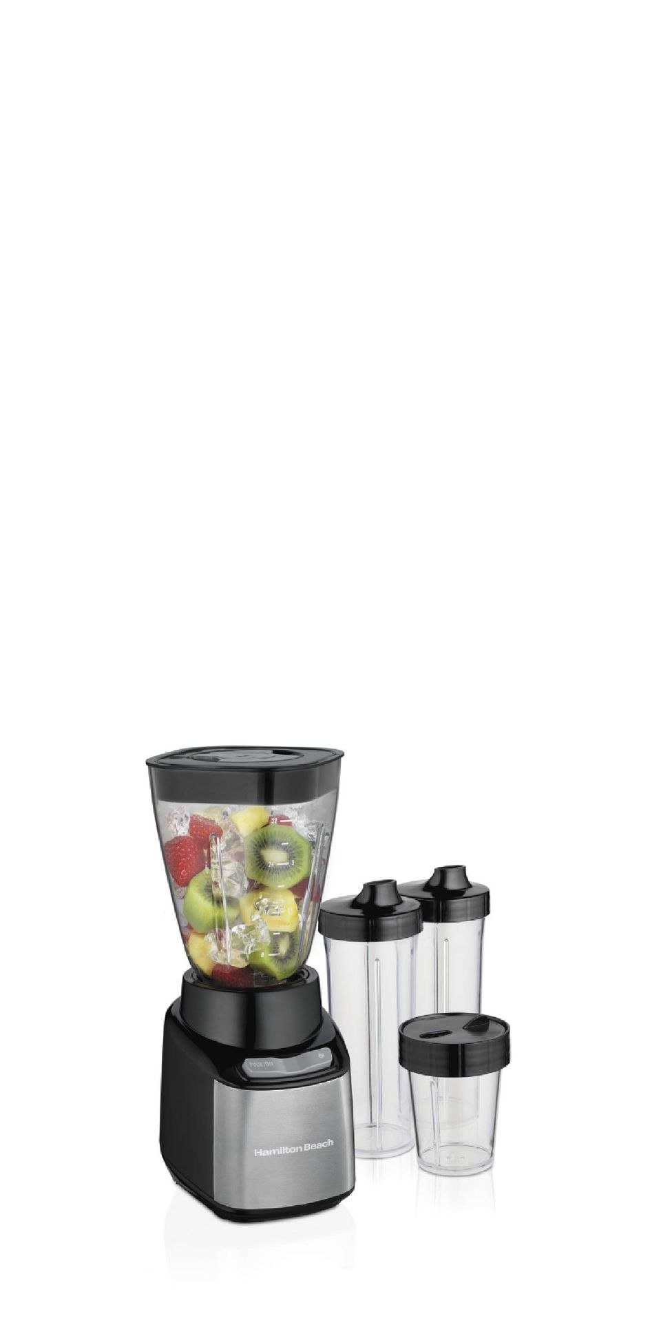 Hamilton Beach MultiBlend Blender for Smoothies with BPA Free 32 oz. Jar