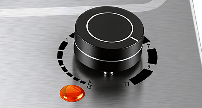 CUSIMAX Electric Hot Plate, 1500W Single Burner, Hot Plate for Cooking
